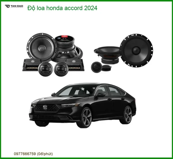 Nâng Cấp Âm Thanh Loa Honda Accord 2024 - Trung Tâm Nâng Cấp Chính Hãng TPHCM
