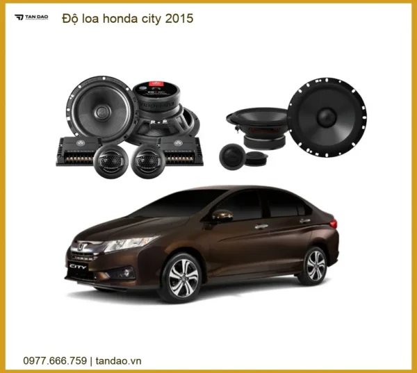 Độ Loa Nâng Cấp Âm Thanh Honda City 2015 - Địa Chỉ Lắp Đặt Uy Tín TPHCM