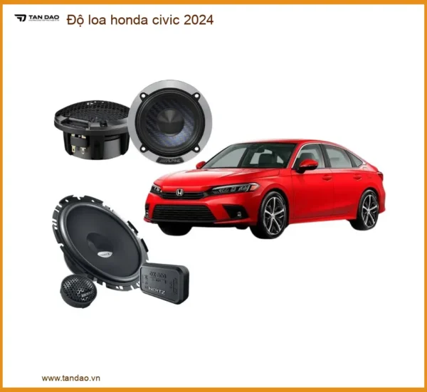 Hệ Thống Âm Thanh Độ Loa Honda Civic 2024 - Địa Chỉ Lắp Đặt Uy Tín TPHCM