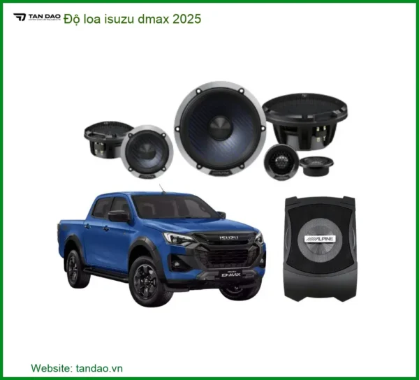Độ Loa Sub Woofer Isuzu D-Max 2025 - Trung Tâm Lắp Đặt Chính Hãng Uy Tín TPHCM