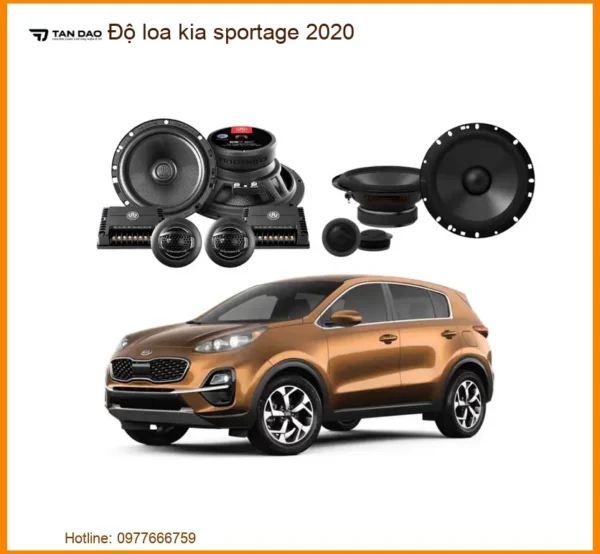 Độ Loa Kia Sportage 2020 - Trung Tâm Lắp Đặt Loa Chính Hãng Uy Tín TPHCM