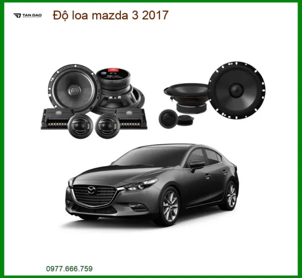 Độ Loa Mazda 3 2017 - Trung Tâm Nâng Cấp Âm Thanh Xe Hơi Cao Cấp TPHCM