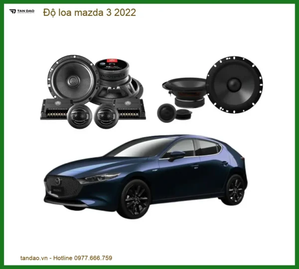 Độ Loa Ô Tô Mazda 3 2022 - Trung Tâm Nâng Cấp Âm Thanh Chính Hãng TPHCM
