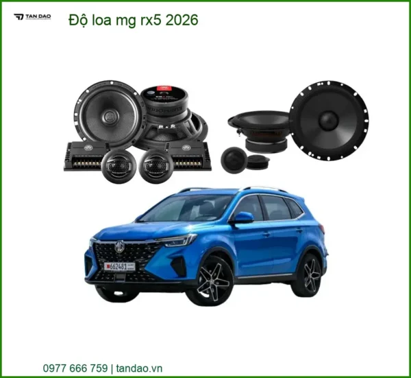 Độ Loa MG RX5 2026 - Nơi Nâng Cấp Loa Ô Tô Chính Hãng Giá Tốt TPHCM