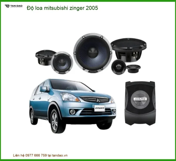 Độ Loa Mitsubishi Zinger 2005 - Địa Chỉ Nâng Cấp Loa Uy Tín Giá Tốt TPHCM