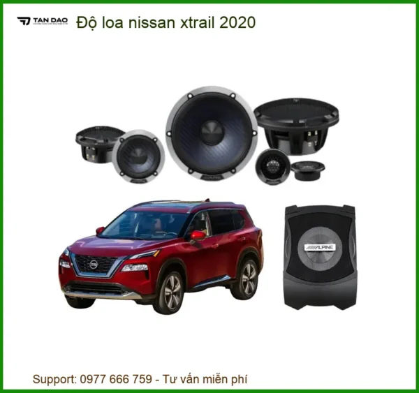 Nâng Cấp Âm Thanh Loa Nissan X-Trail 2020 - Địa Chỉ Độ Uy Tín TPHCM