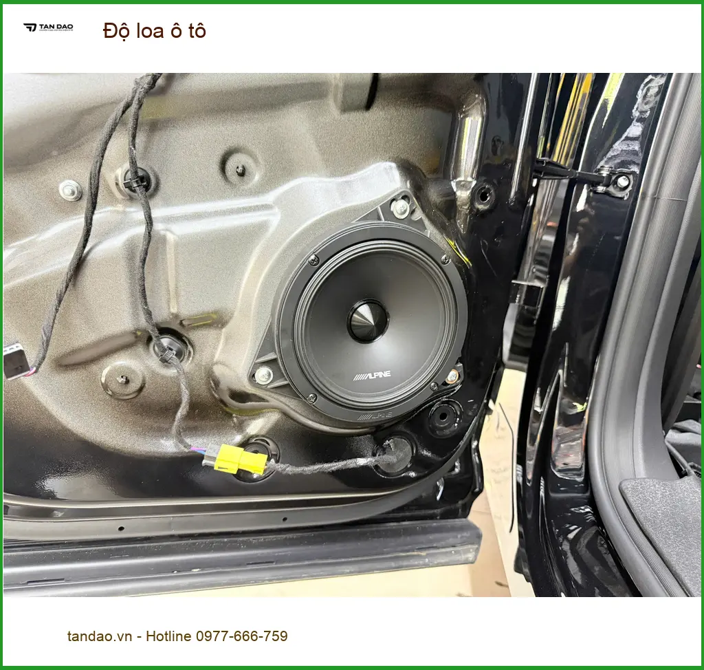 Anh Khang độ loa ô tô cho Hyundai Creta tại Quận 3 vì loa zin nghe không hay ảnh thực tế 4