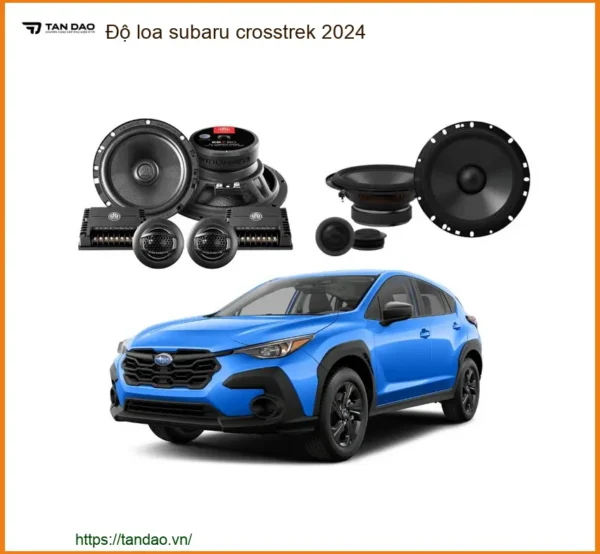 Độ Loa Sub Bass Cho Subaru Crosstrek 2024 - Địa Chỉ Lắp Đặt Chính Hãng TPHCM