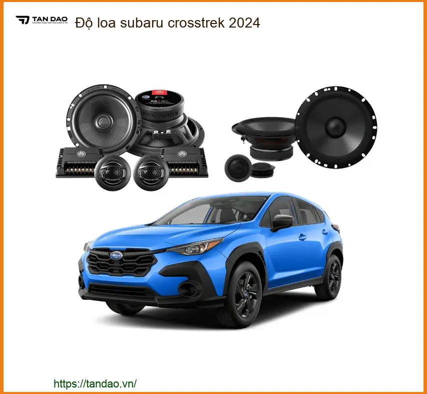Độ Loa Sub Bass Cho Subaru Crosstrek 2024 - Địa Chỉ Lắp Đặt Chính Hãng TPHCM