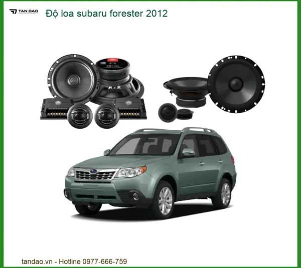Độ Loa Sub Điện Cho Subaru Forester 2012 - Trung Tâm Nâng Cấp Uy Tín TPHCM
