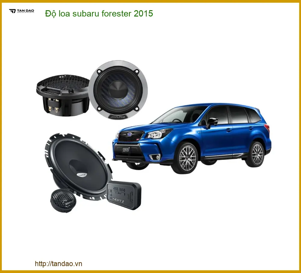 Độ Loa Sub Gầm Ghế Cao Cấp Subaru Forester 2015 - Trung Tâm Lắp Đặt Uy Tín TPHCM