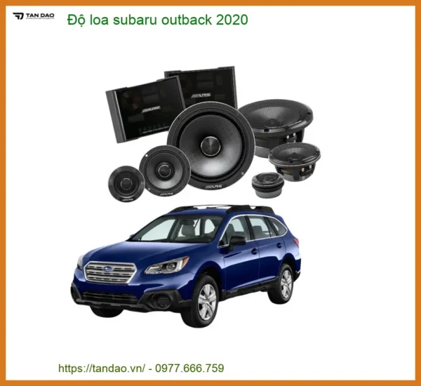 Độ Loa Sub Gầm Ghế Subaru Outback 2020 - Địa Chỉ Lắp Đặt Uy Tín TPHCM