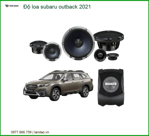 Dịch Vụ Độ Loa Subwoofer Subaru Outback 2021 - Trung Tâm Độ Loa Uy Tín Nhất TPHCM