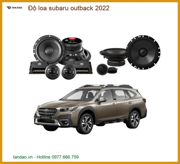 Độ Loa Subwoofer Cho Subaru Outback 2022 - Địa Chỉ Lắp Đặt Chính Hãng TPHCM