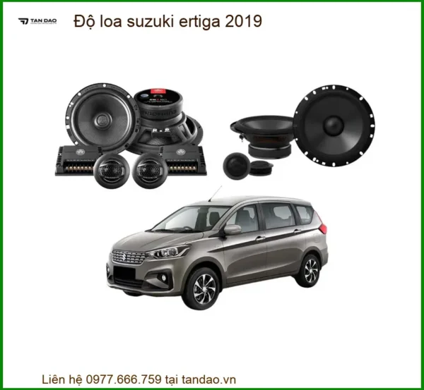 Hệ Thống Loa Độ Xe Suzuki Ertiga 2019 - Địa Chỉ Lắp Đặt Chính Hãng TPHCM