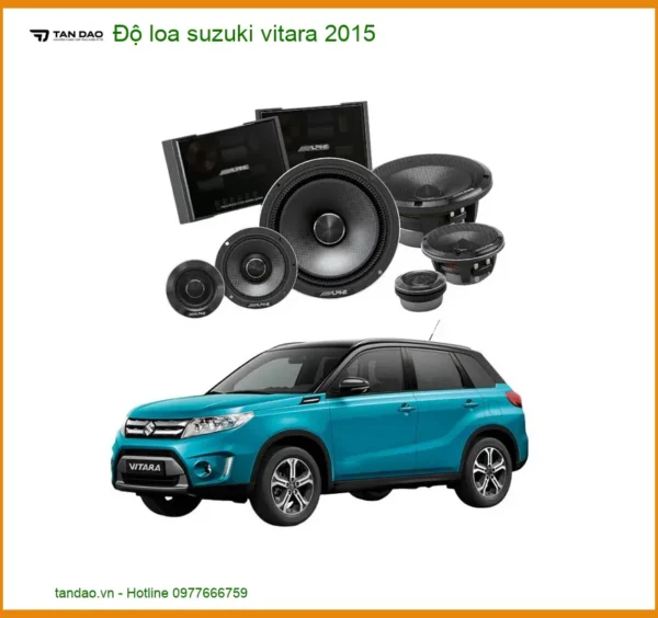 Độ Loa Ô Tô Suzuki Vitara 2015 - Trung Tâm Nâng Cấp Âm Thanh Uy Tín TPHCM