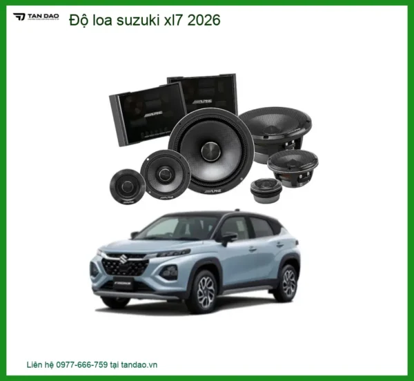 Độ Loa Ô Tô Suzuki XL7 2026 - Trung Tâm Nâng Cấp Âm Thanh Uy Tín TPHCM