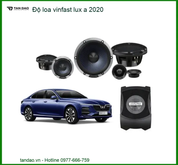 Độ Loa Vinfast Lux A 2020 - Đơn Vị Nâng Cấp Âm Thanh Xe Hơi Chính Hãng TPHCM