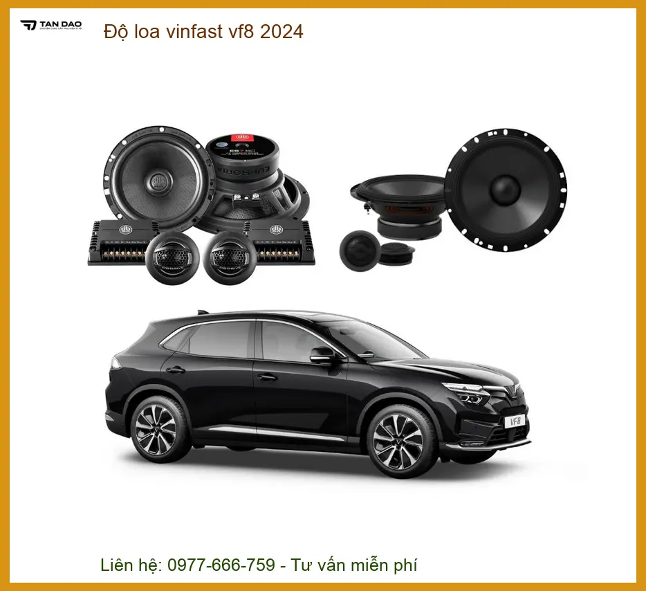 Dịch Vụ Độ Loa Âm Thanh Vinfast VF8 2024 - Trung Tâm Độ Uy Tín TPHCM