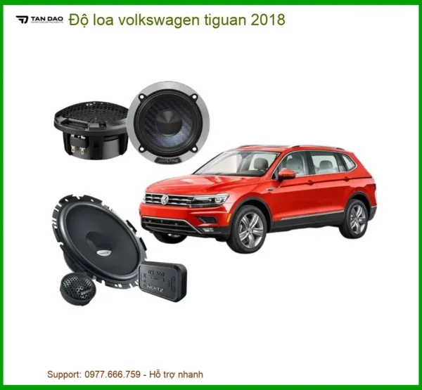 Gói Độ Loa Cao Cấp Volkswagen Tiguan 2018 - Địa Chỉ Lắp Đặt Chính Hãng TPHCM