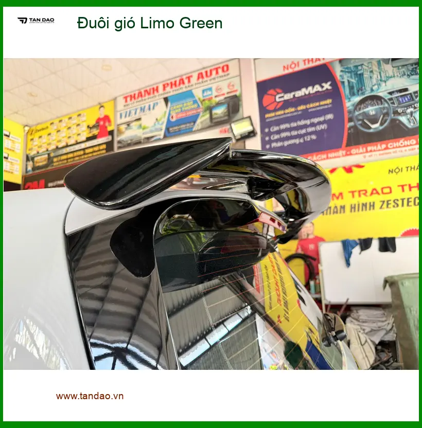 Anh Thiện lắp đuôi gió Limo Green cho Honda CR-V tại Quận 2 để xe thêm cá tính ảnh thực tế 3