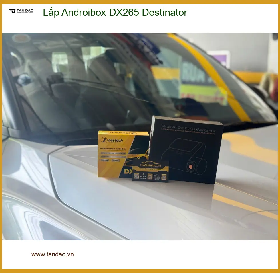 Anh Phát lắp Androibox DX265 Destinator cho Honda HR-V tại Quận 10