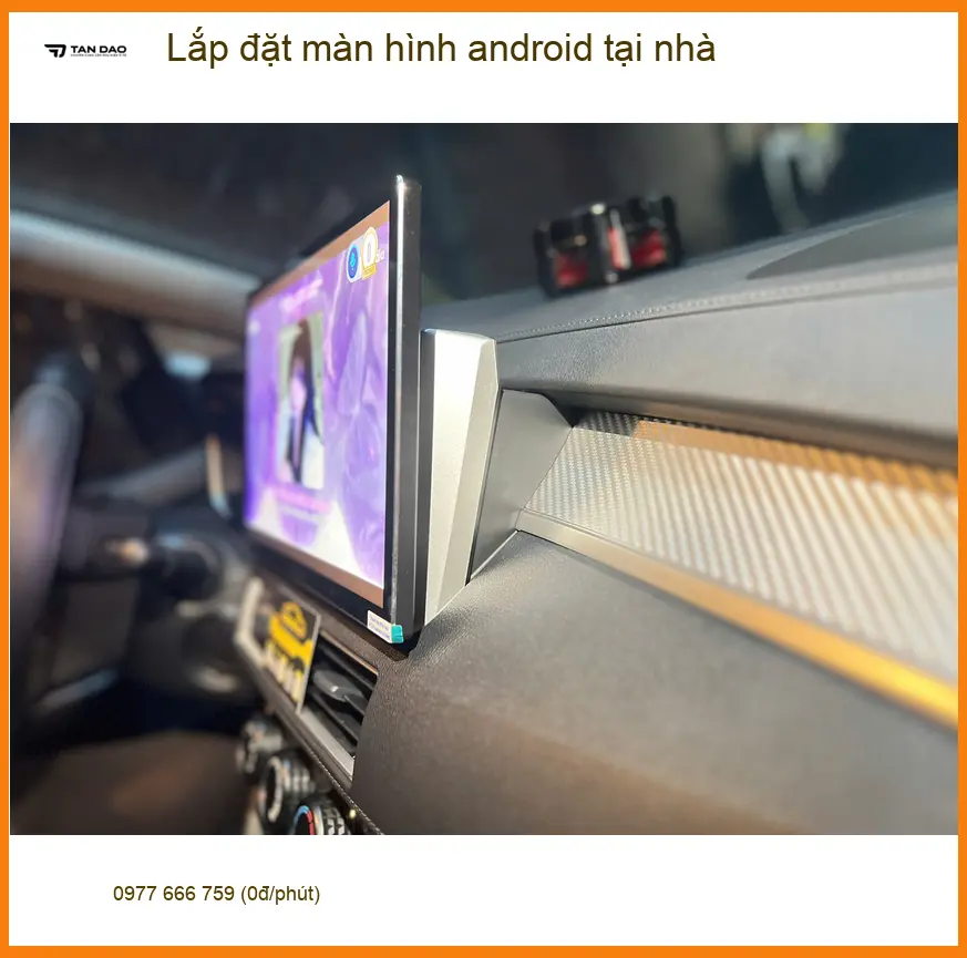 Anh Vĩnh lắp màn hình Android Hyundai Creta tại nhà Quận Củ Chi tiện lợi ảnh thực tế 4