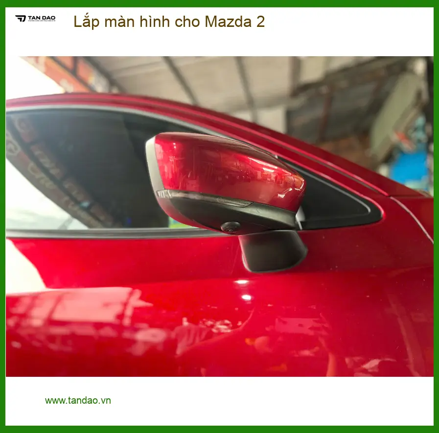 Anh Kiên lắp màn hình Android cho Mazda 2 tại Quận Nhà Bè để tiện dẫn đường và giải trí ảnh thực tế 3