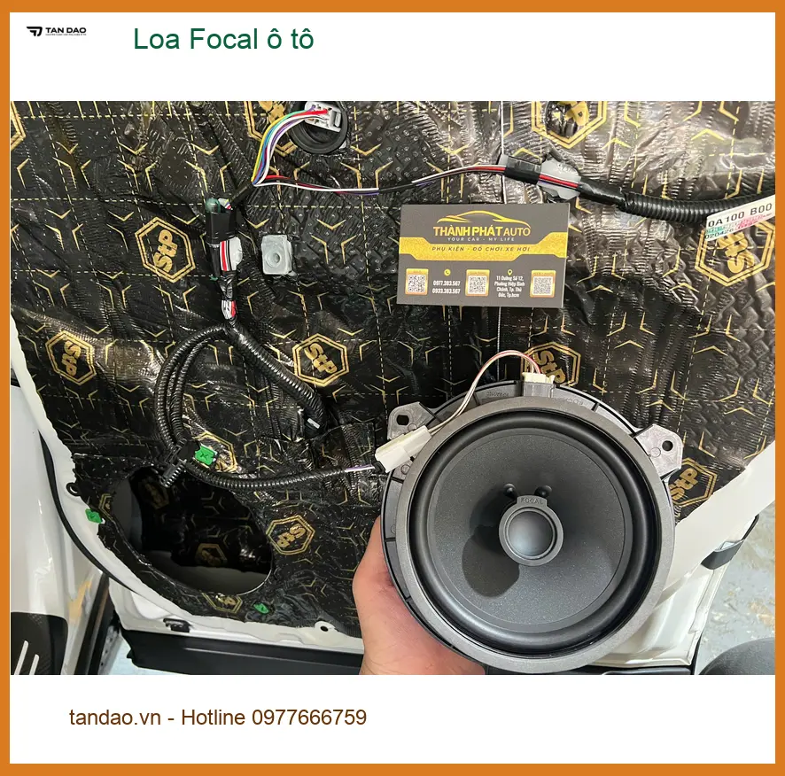 Anh Tấn độ Loa Focal ô tô cho Kia Carnival ở Cần Giờ cải thiện âm thanh ảnh thực tế 2