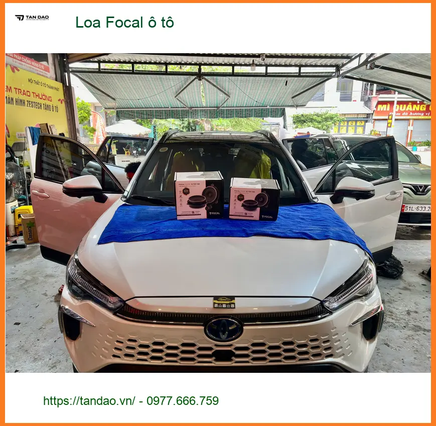 Anh Tấn độ Loa Focal ô tô cho Kia Carnival ở Cần Giờ cải thiện âm thanh ảnh thực tế 4