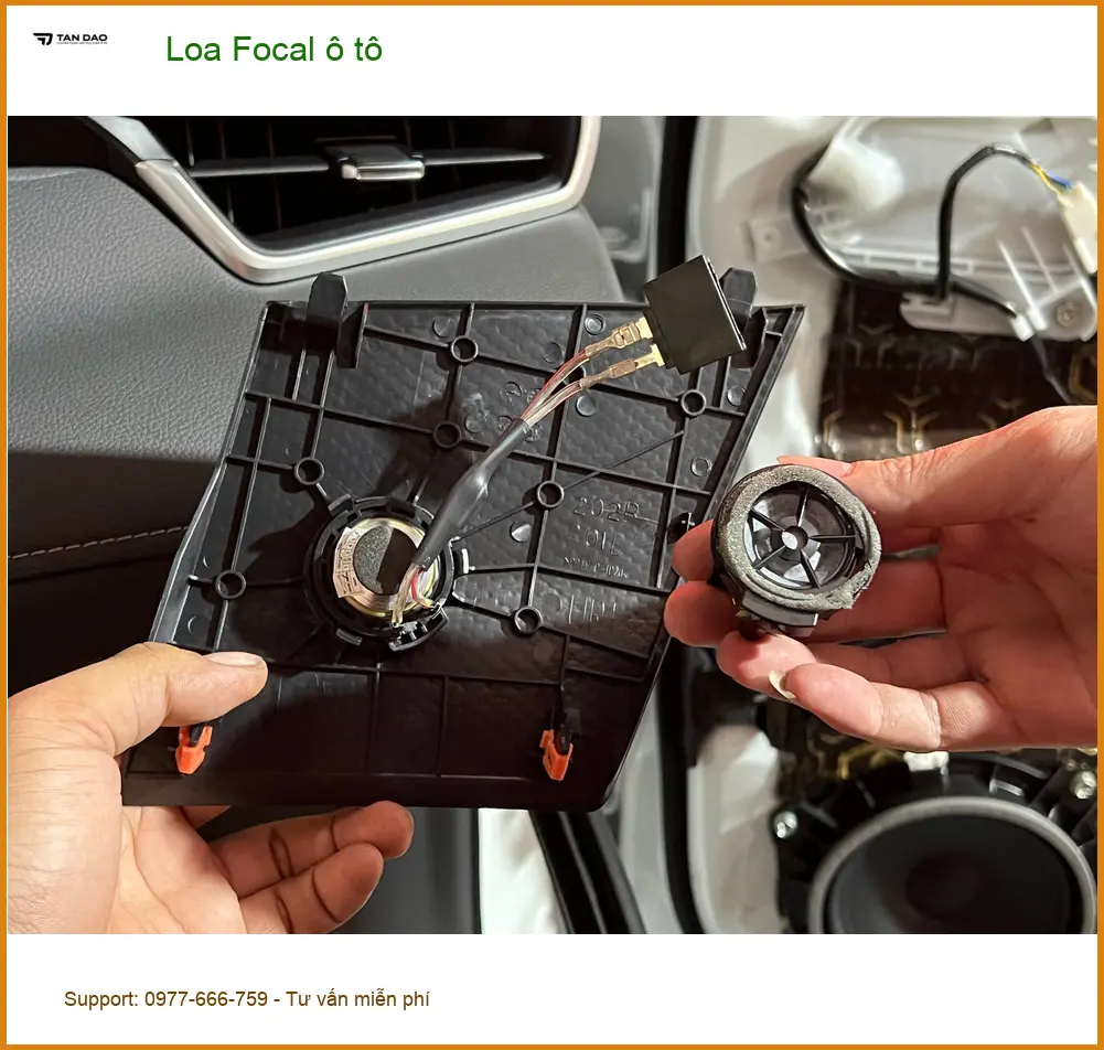 Anh Tấn độ Loa Focal ô tô cho Kia Carnival ở Cần Giờ cải thiện âm thanh ảnh thực tế 5