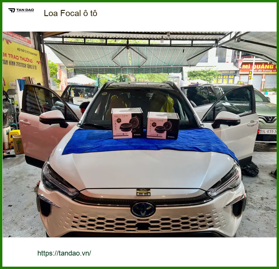 Anh Kiên nâng cấp Loa Focal ô tô cho Hyundai Santa Fe tại Hóc Môn
