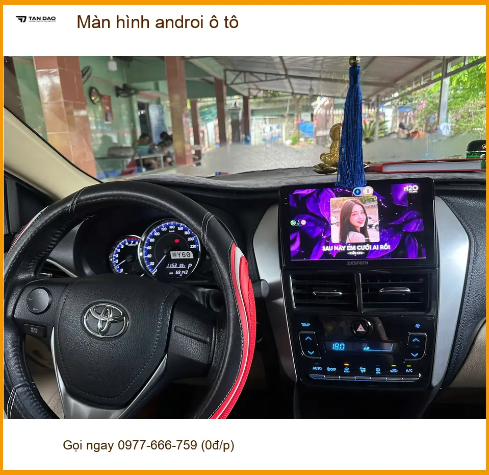 Anh Vĩnh nâng cấp màn hình Android ô tô tại Bình Chánh cho xe Honda CRV ảnh thực tế 2