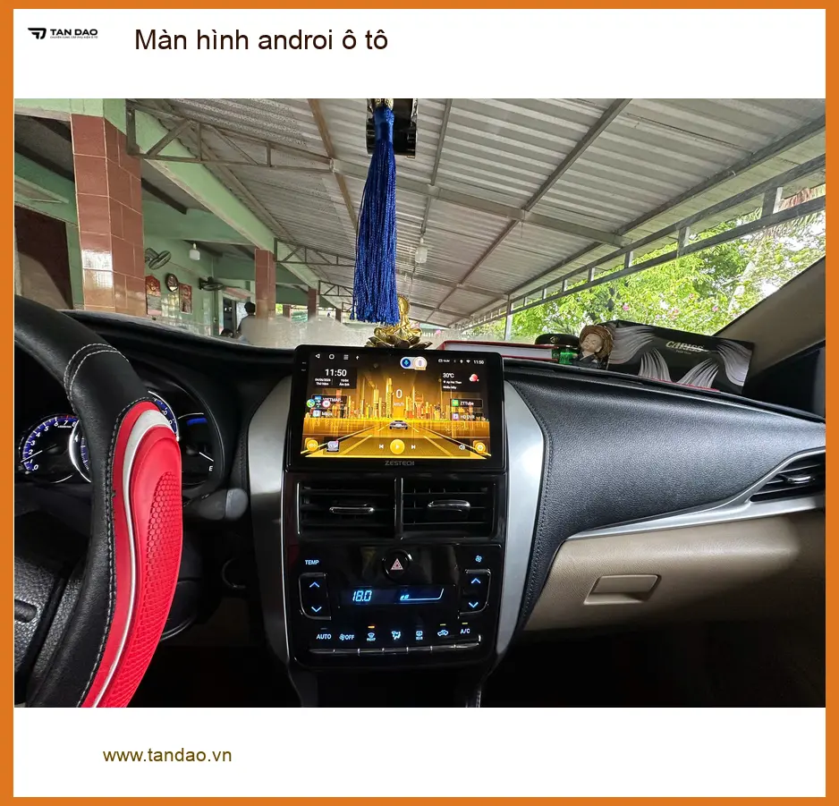Anh Vĩnh nâng cấp màn hình Android ô tô tại Bình Chánh cho xe Honda CRV ảnh thực tế 3