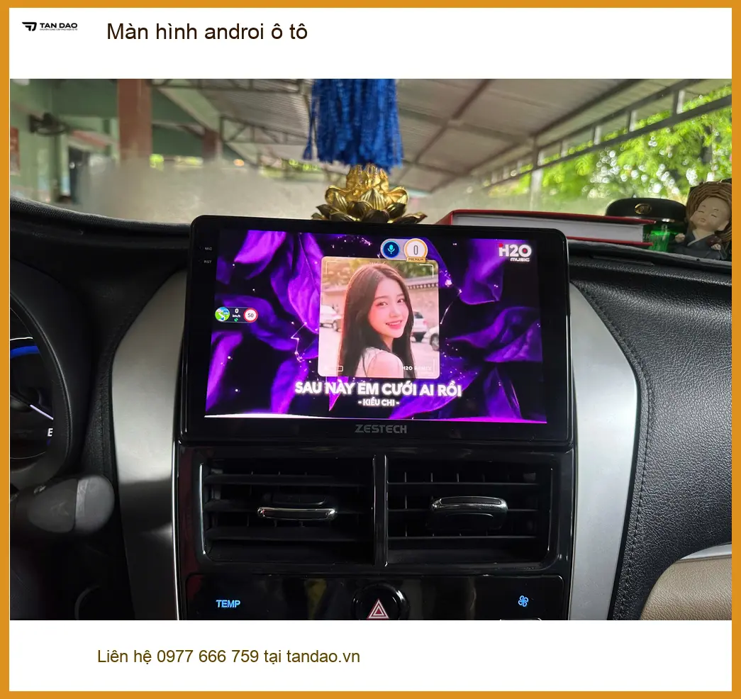 Anh Vĩnh nâng cấp màn hình Android ô tô tại Bình Chánh cho xe Honda CRV ảnh thực tế 4