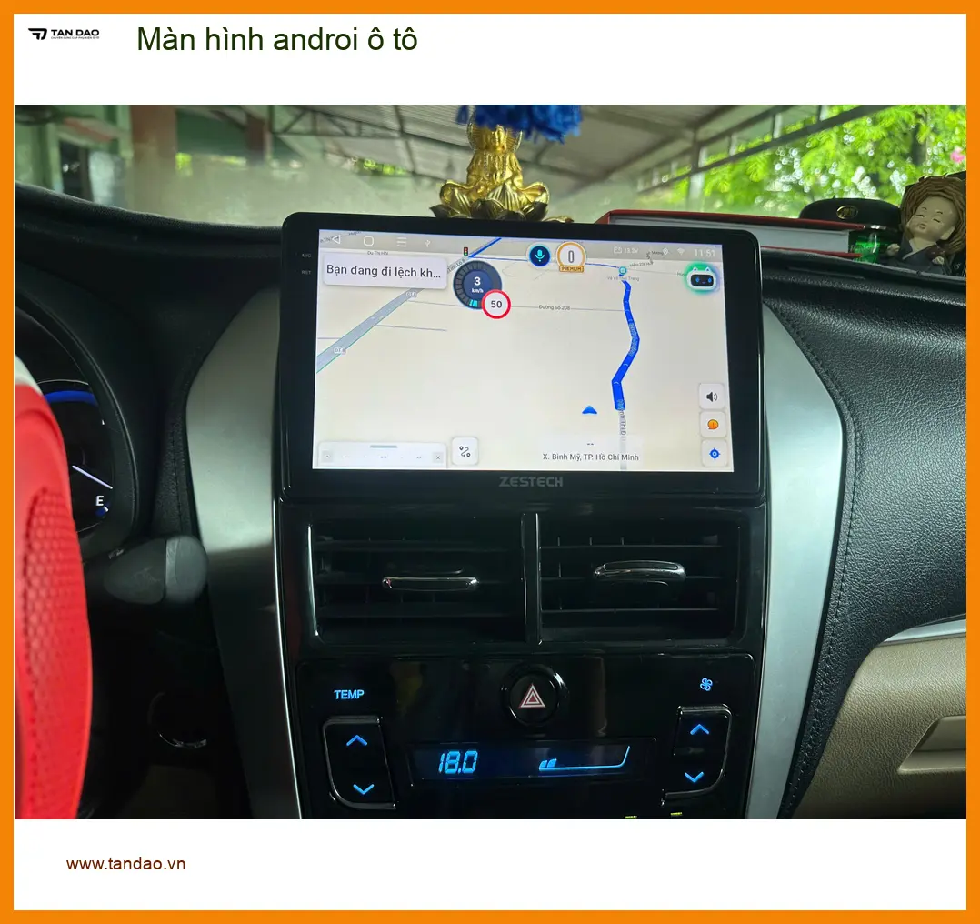 Anh Vĩnh nâng cấp màn hình Android ô tô tại Bình Chánh cho xe Honda CRV ảnh thực tế 5