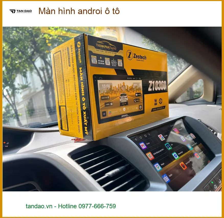 Anh Quang lắp màn hình Android ô tô Hyundai Elantra tại Quận 2 ảnh thực tế 2