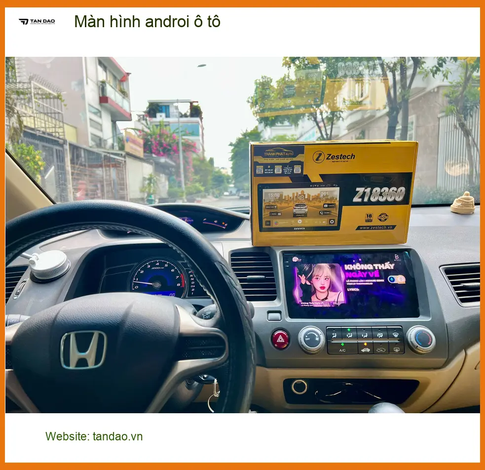 Anh Quốc lắp màn hình Android cho Kia K3 tại Quận Bình Tân để giải trí