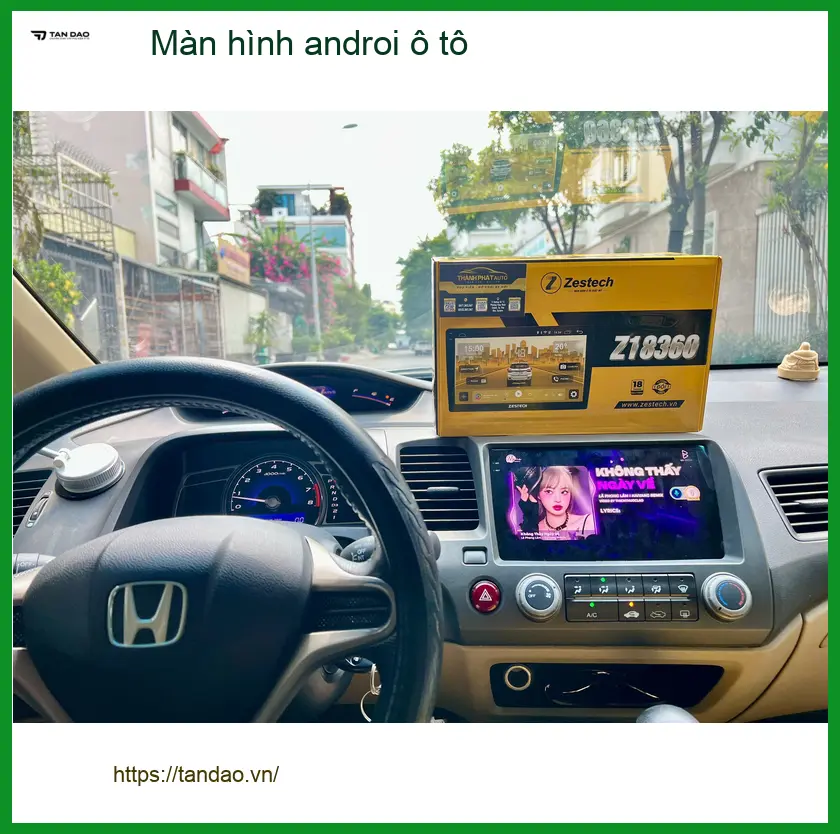 Anh Thắng lắp màn hình Android ô tô cho Mazda CX-5 tại Quận 8 vì màn zin quá chậm ảnh thực tế 4