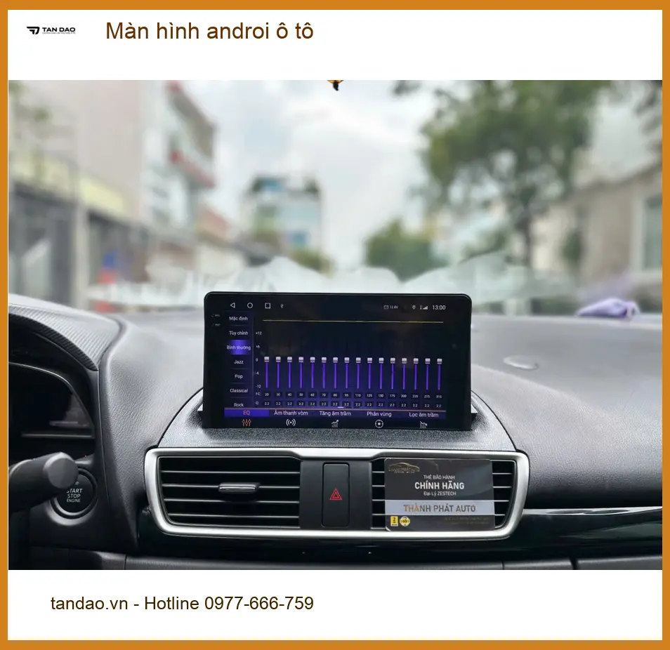 Anh Lộc lắp màn hình Android ô tô cho Vios tại Quận Tân Phú