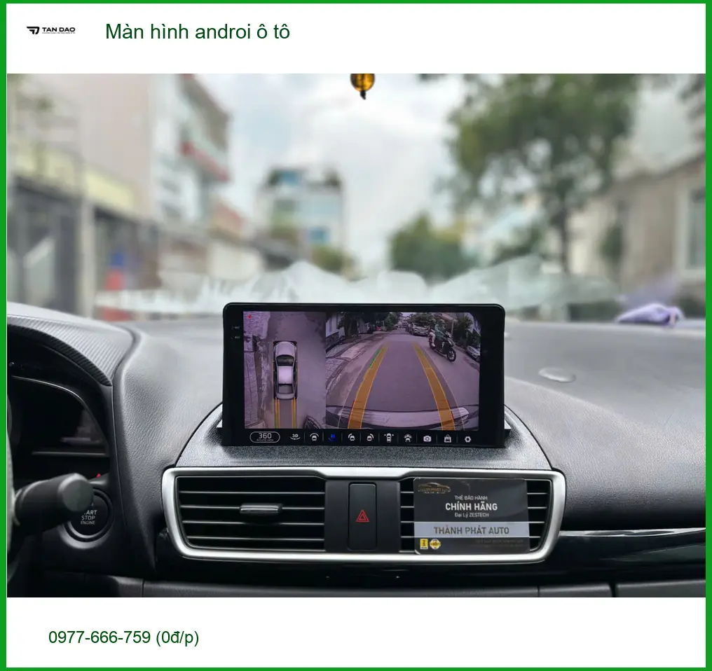 Anh Lộc lắp màn hình Android ô tô cho Vios tại Quận Tân Phú ảnh thực tế 3