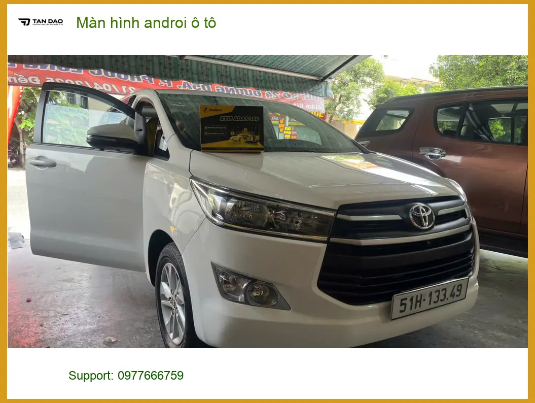 Anh Minh nâng cấp Màn hình android ô tô cho VinFast Lux A tại Phú Nhuận ảnh thực tế 5