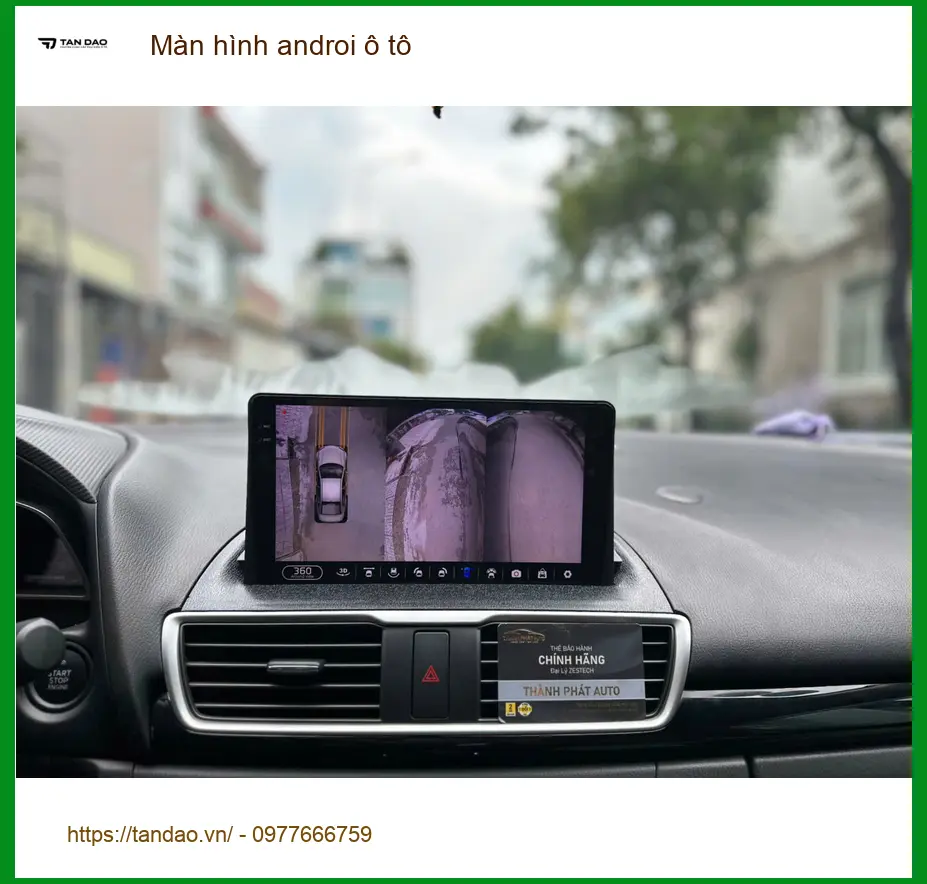 Anh Lộc lắp màn hình Android ô tô cho Vios tại Quận Tân Phú ảnh thực tế 5