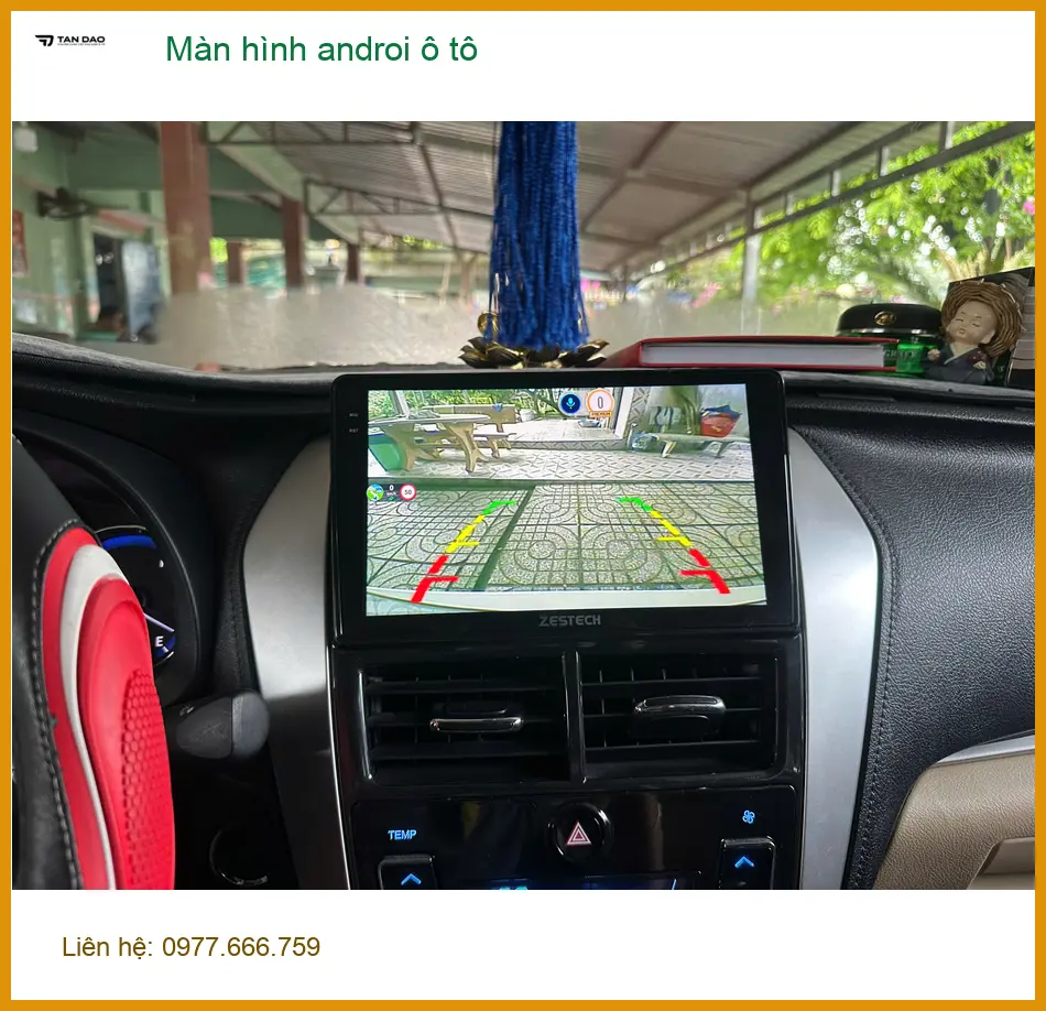Chị Thanh lắp màn hình Android ô tô cho Hyundai Accent tại Quận 3 để nâng tầm trải nghiệm lái ảnh thực tế 3