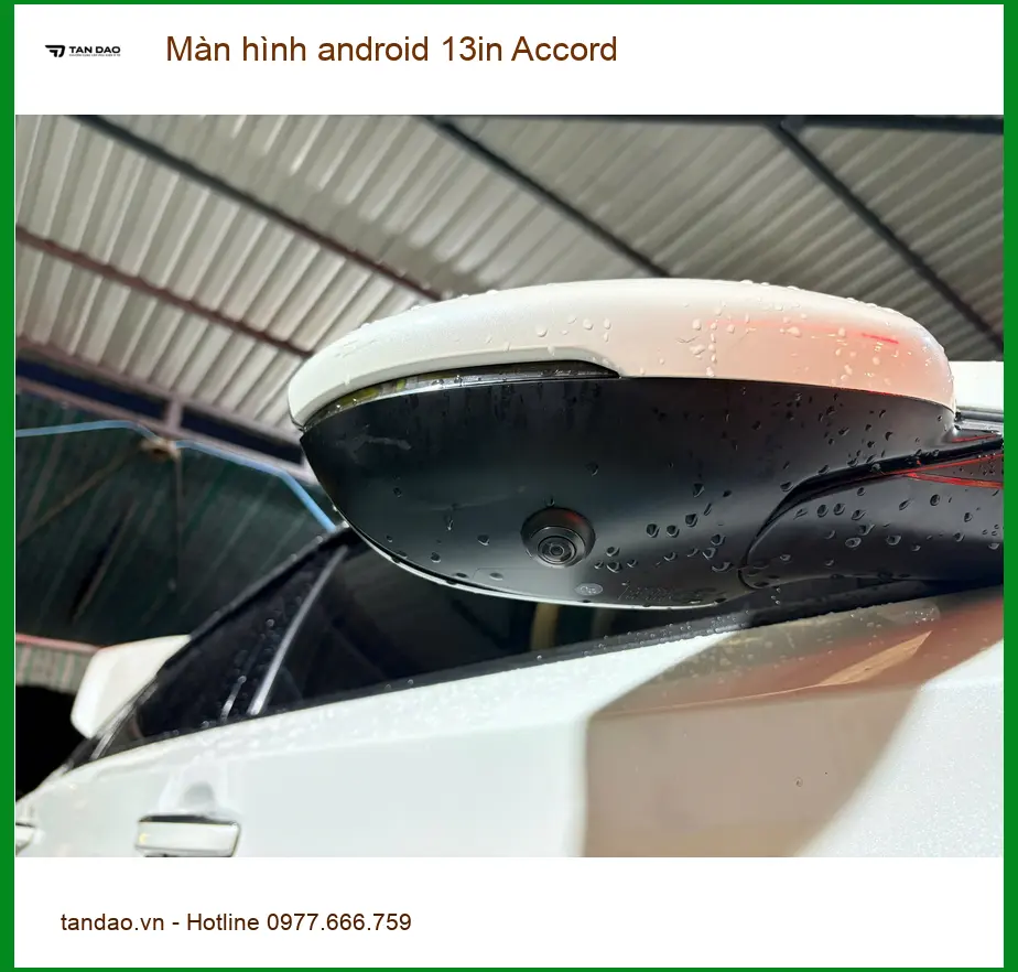 Chú Lâm nâng cấp màn hình android 13in Accord tại Quận 4, trải nghiệm mượt mà ảnh thực tế 3
