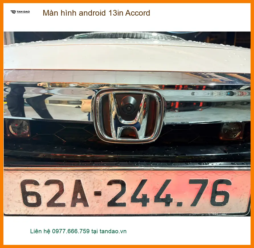 Anh Quang lắp màn hình Android 13in Accord tại Quận 1 tiện lợi hơn