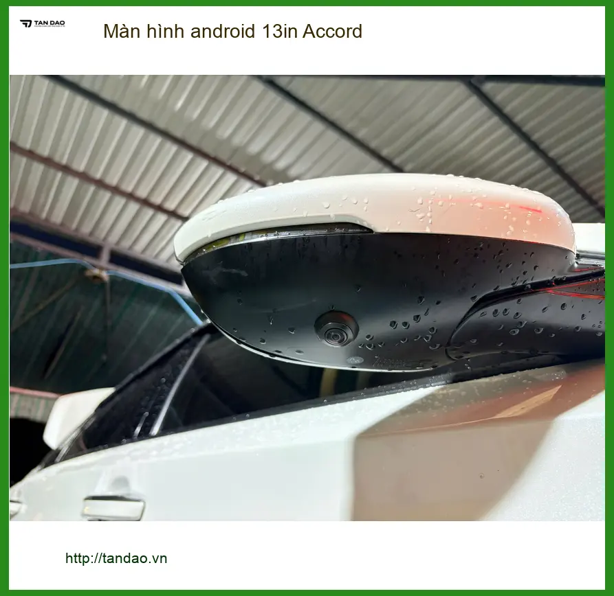 Anh Minh lắp màn hình Android 13 inch cho Honda Accord tại Quận 2 ảnh thực tế 3