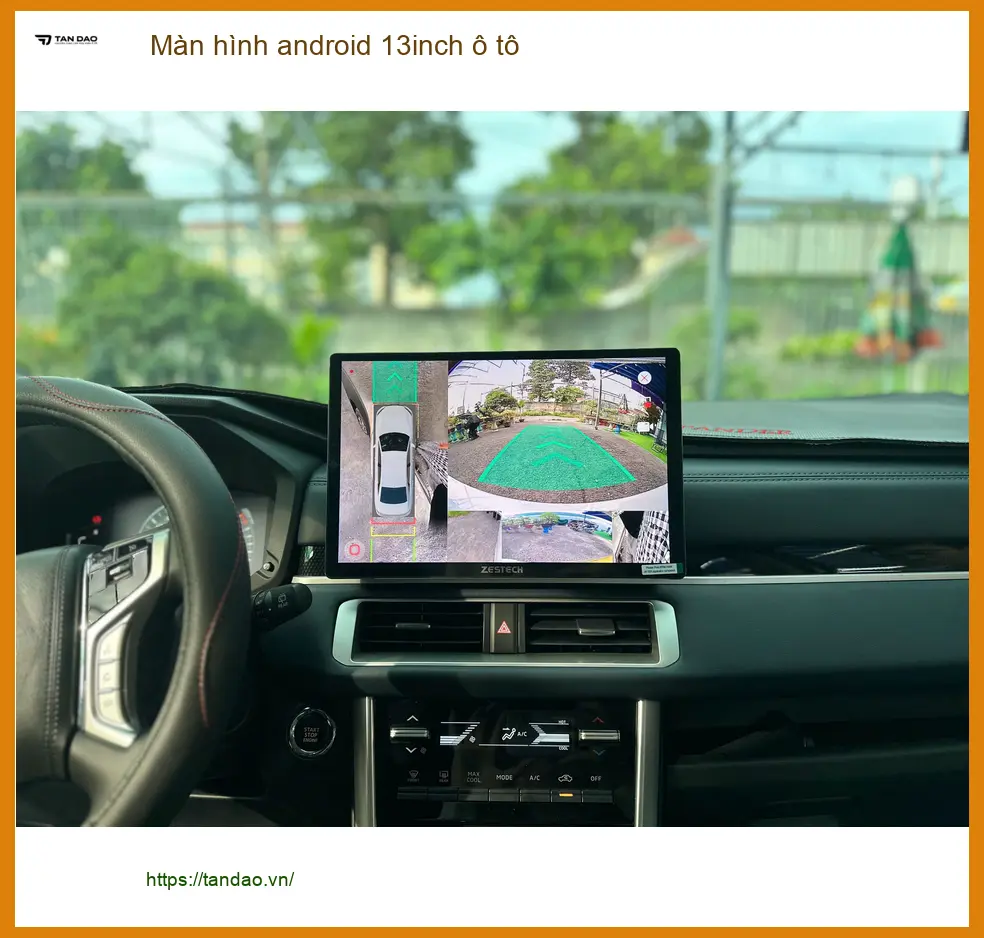 Anh Khang nâng cấp màn hình Android 13inch cho Hyundai Creta tại Gò Vấp