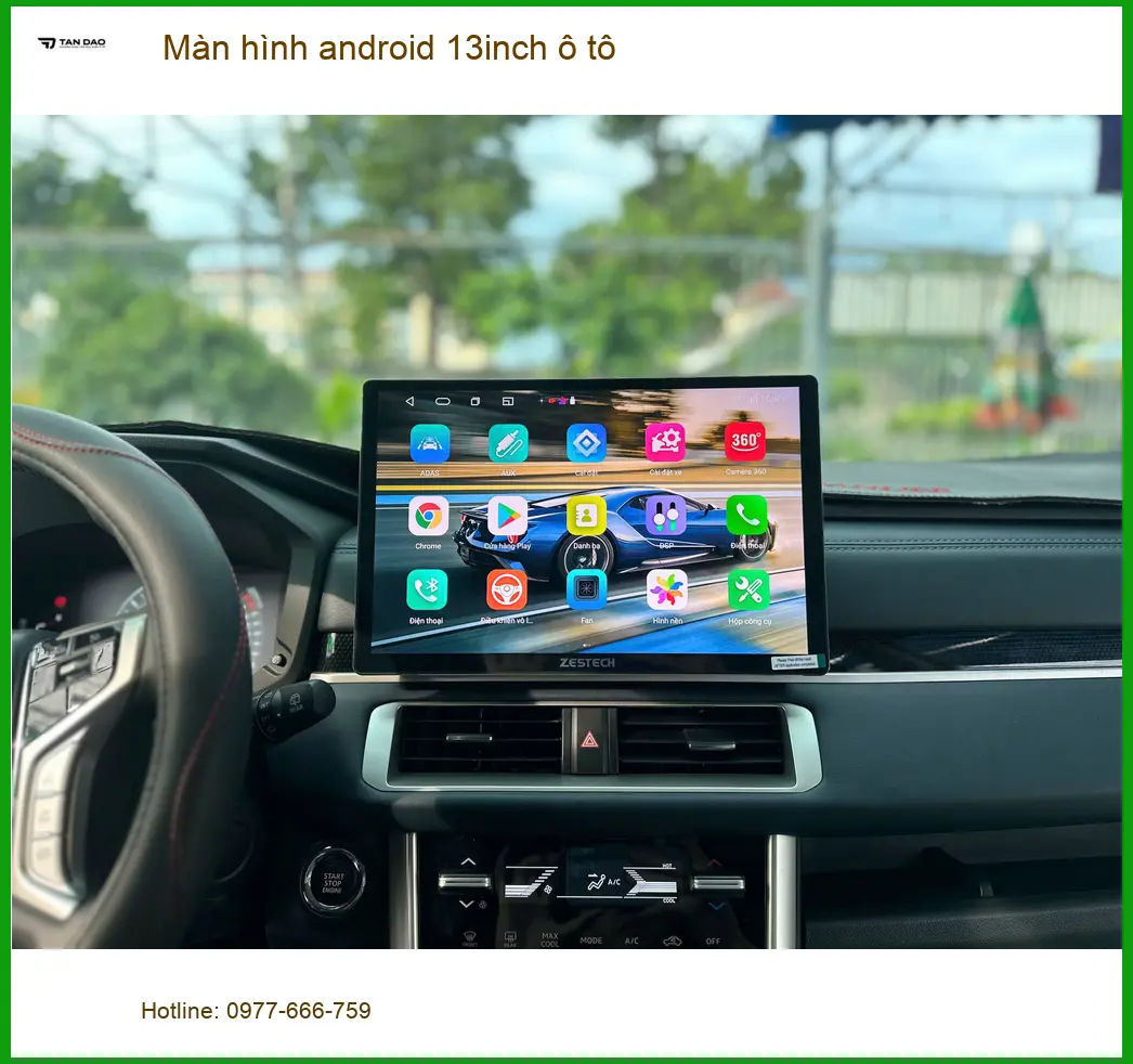 Anh Khang nâng cấp màn hình Android 13inch cho Hyundai Creta tại Gò Vấp ảnh thực tế 4
