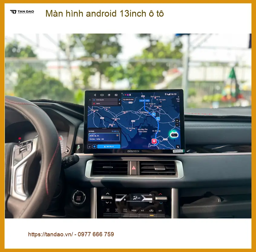 Anh Trọng nâng cấp màn hình Android 13inch Hyundai Accent Quận 3